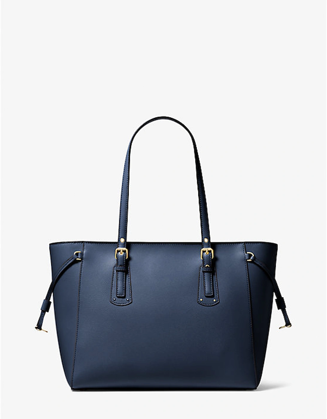 Voyager Medium Crossgrain Leather Tote Bag