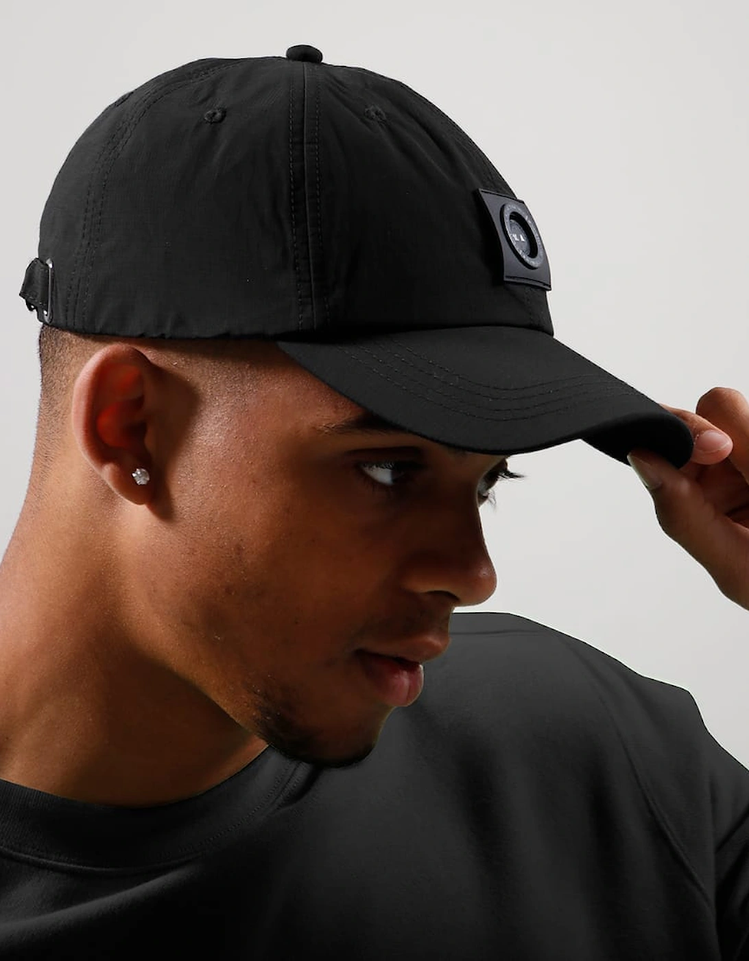 Siren Nylon Ripstop Cap - Black