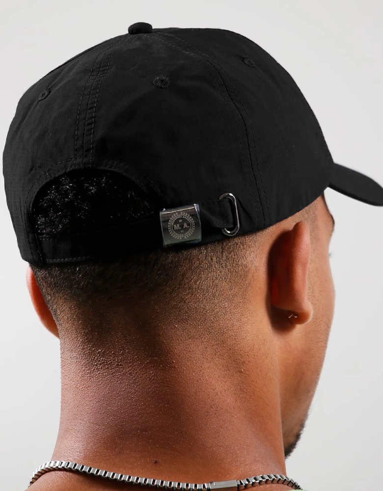 Siren Nylon Ripstop Cap - Black