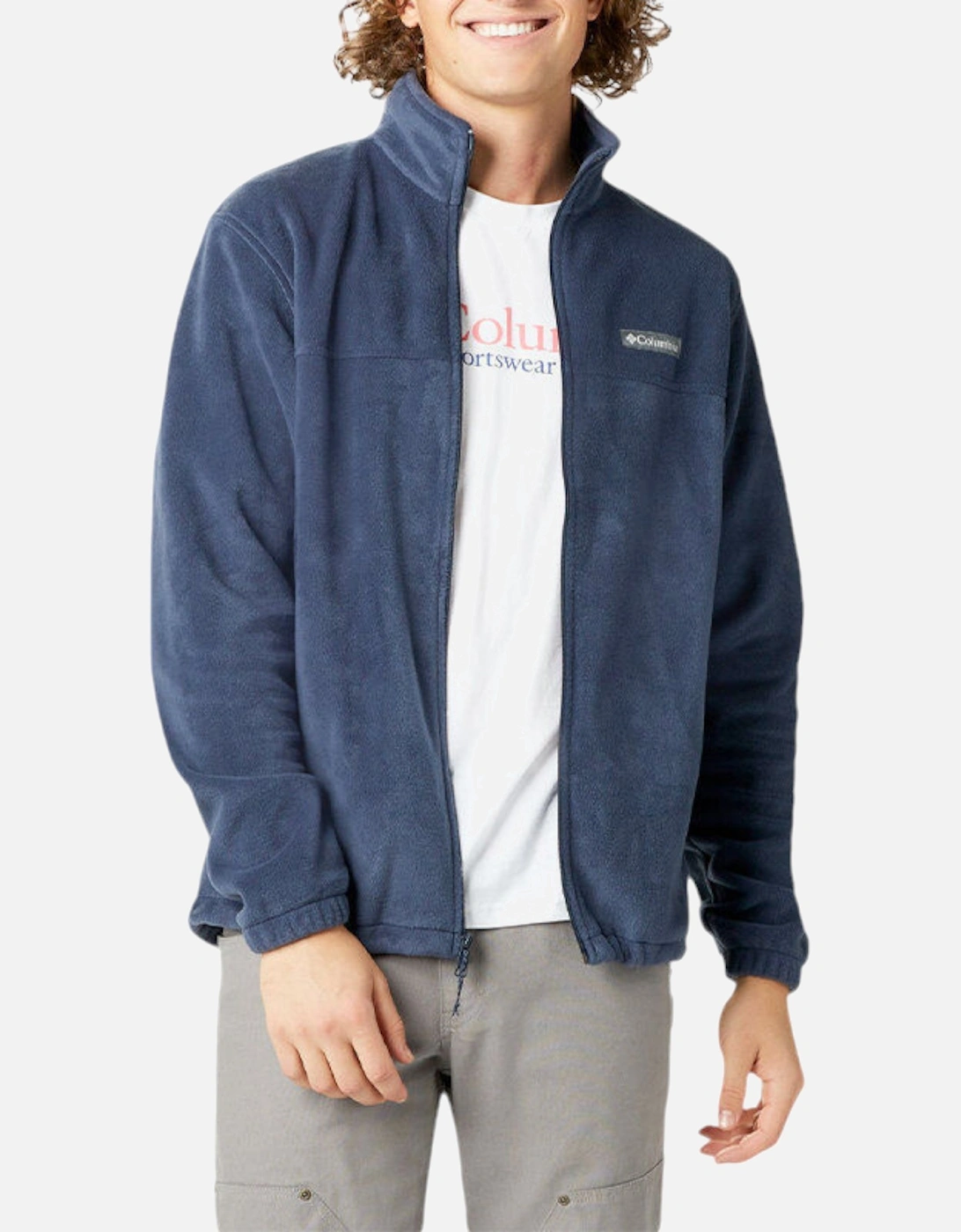 Columbia Mens Fleece Jacket Full Zip Sweat Warm Mountain Regular Fit Winter Top
