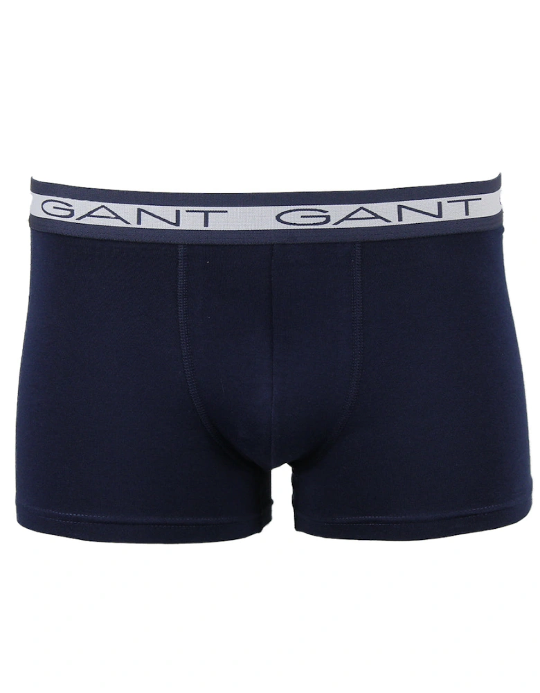 3-Pack Core Boxer Trunks, Deep Forest
