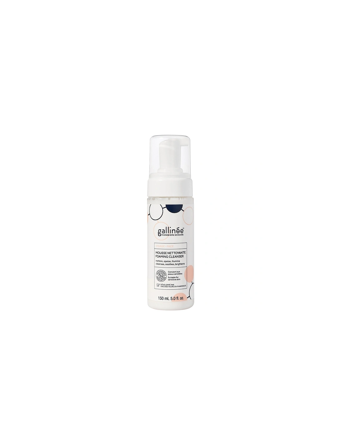 Prebiotic Foaming Facial Cleanser 150ml - Gallinée, 2 of 1