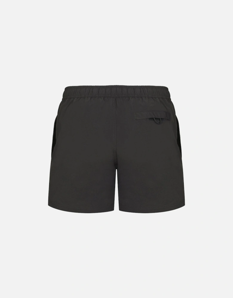 Short Paris Logo Swimshorts in Black