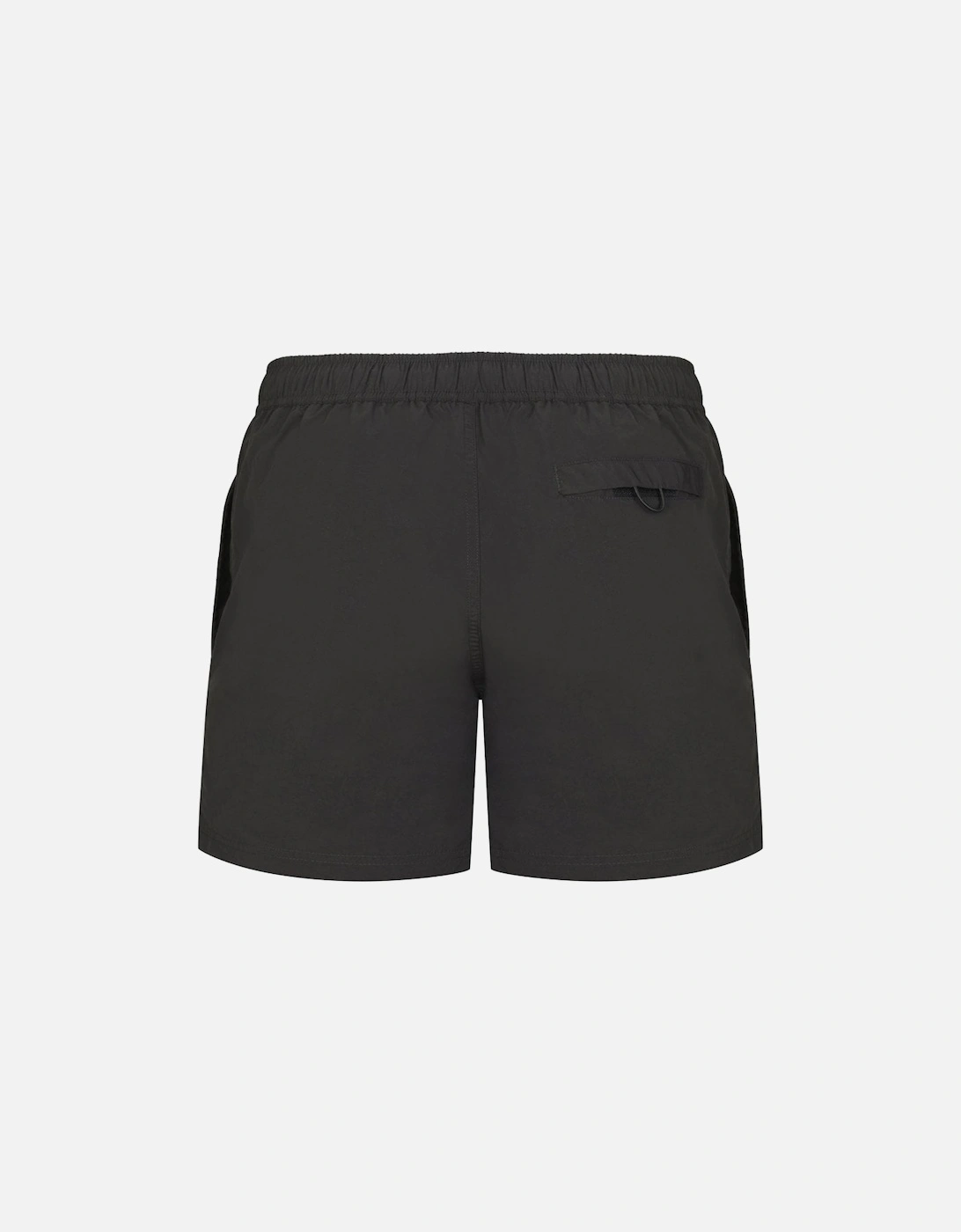 Short Paris Logo Swimshorts in Black