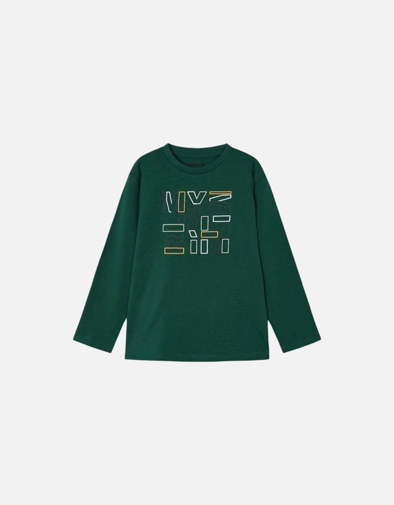 Bright Green Long Sleeve T-Shirt