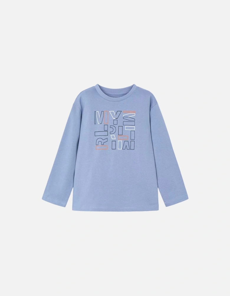 Glacier Blue Long Sleeve T-Shirt