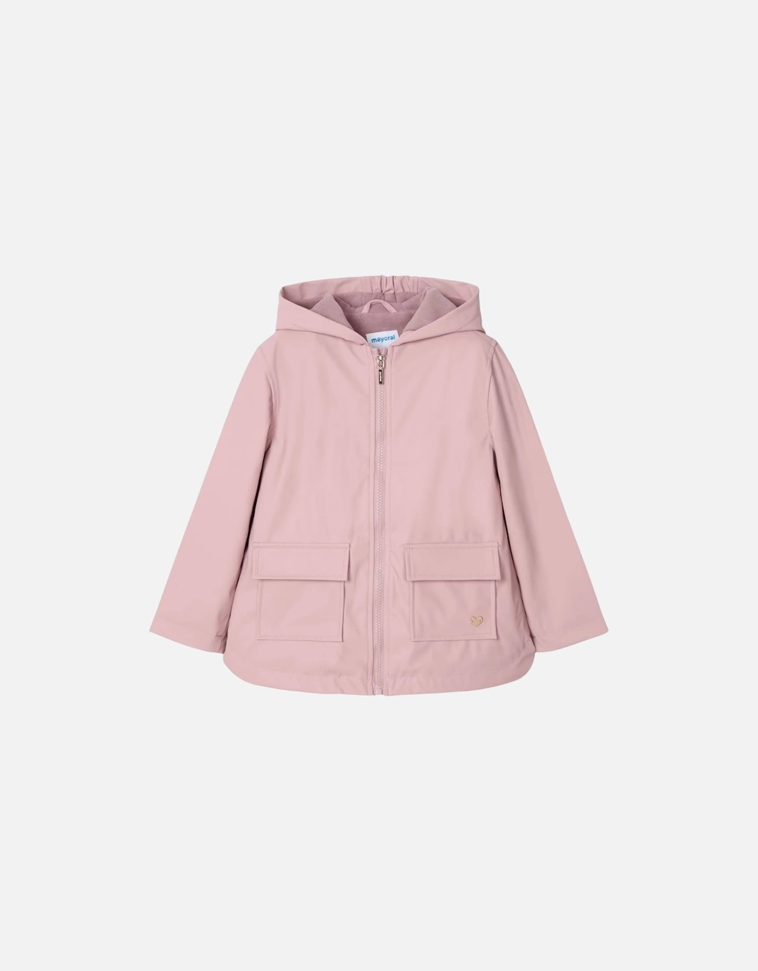 Pink Rose Waterproof Rain Coat