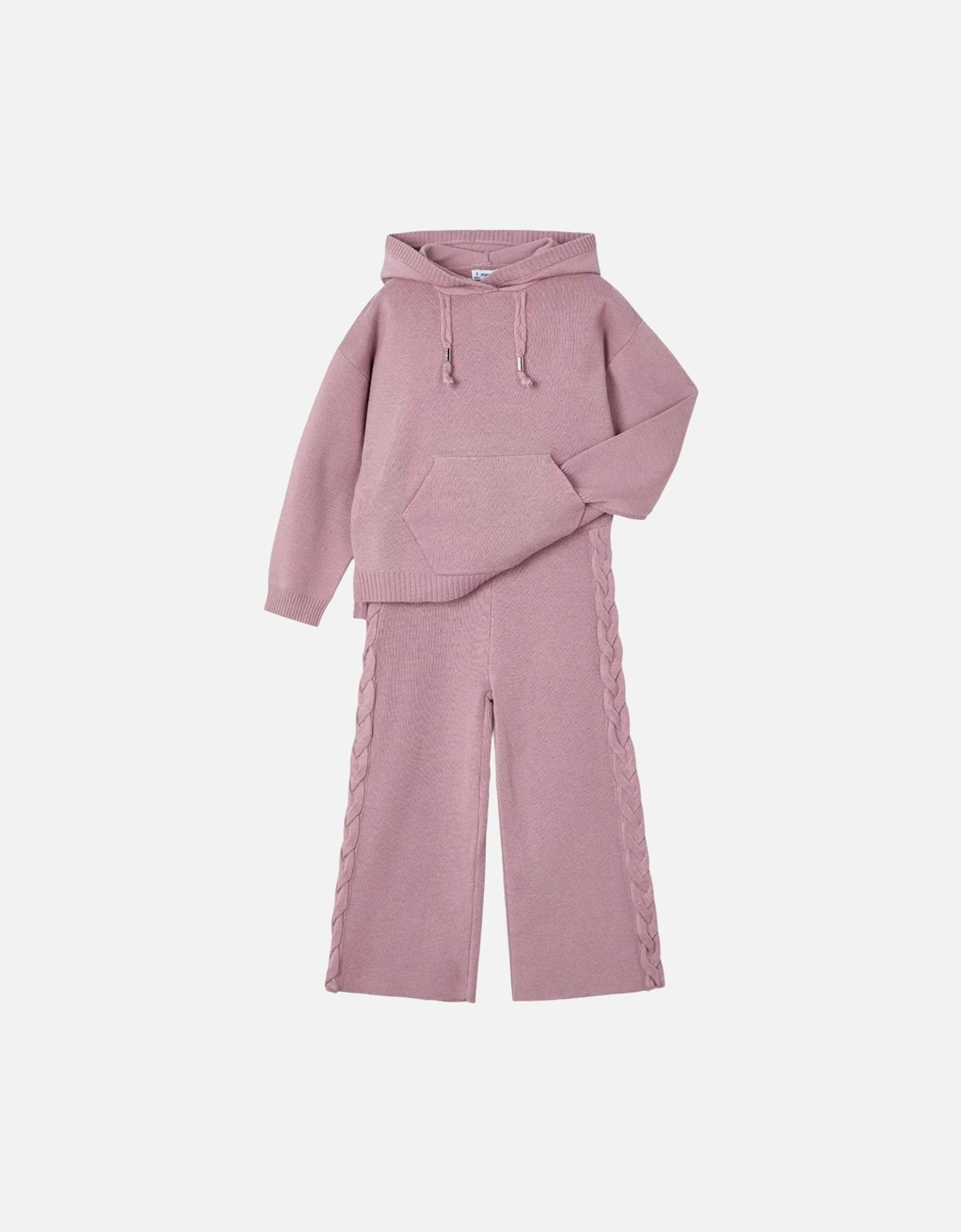 Pink Rose Knit Tracksuit, 3 of 2