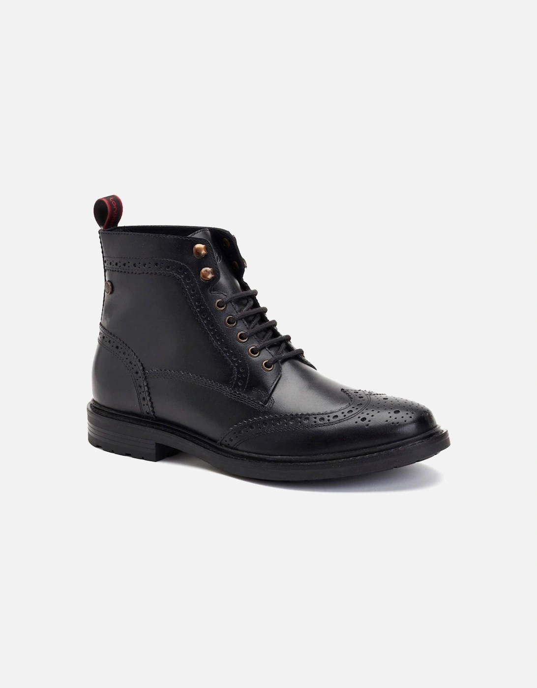 Dealer Mens Brogue Boots, 6 of 5