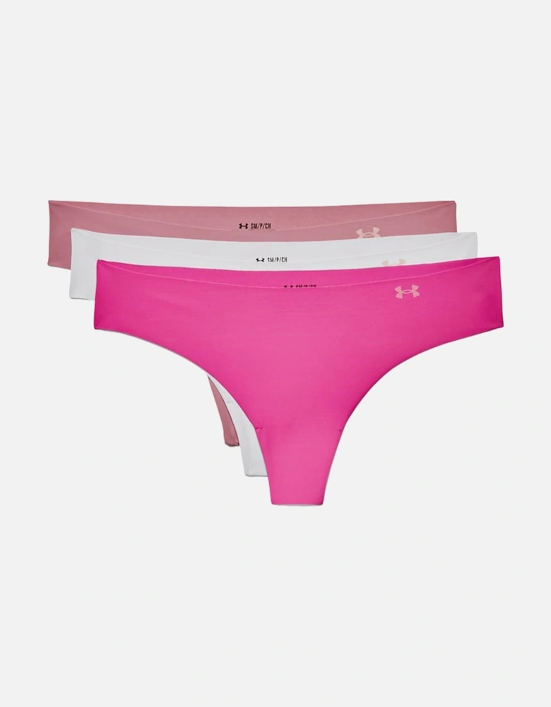 UA Pure Stretch Thong 3 Pack