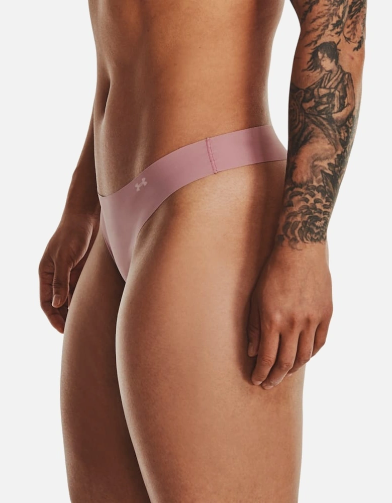 UA Pure Stretch Thong 3 Pack