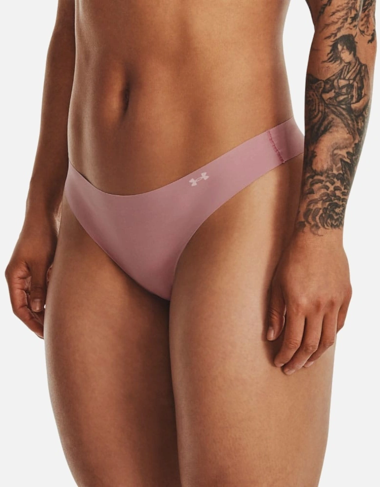 UA Pure Stretch Thong 3 Pack