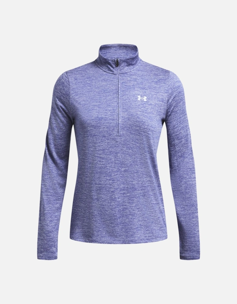 UA Tech 1/2 Zip Twist Top