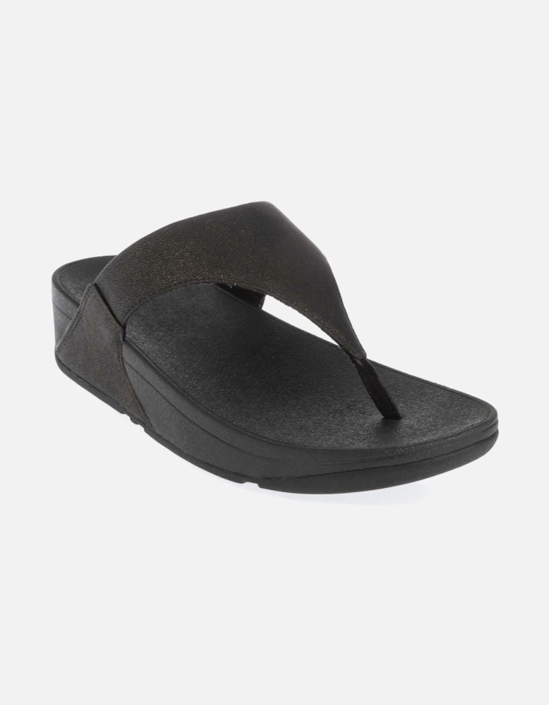 Lulu Shimmer Toe-Post Sandals