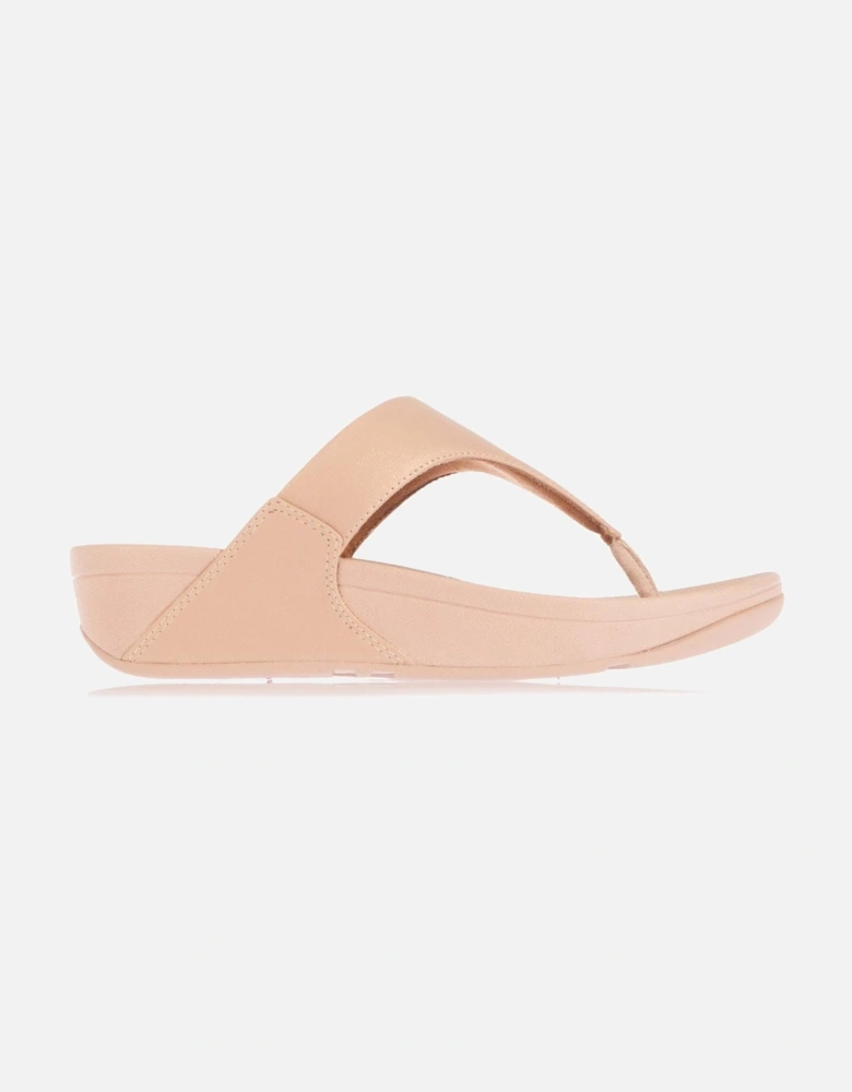 Lulu Shimmer Toe-Post Sandals