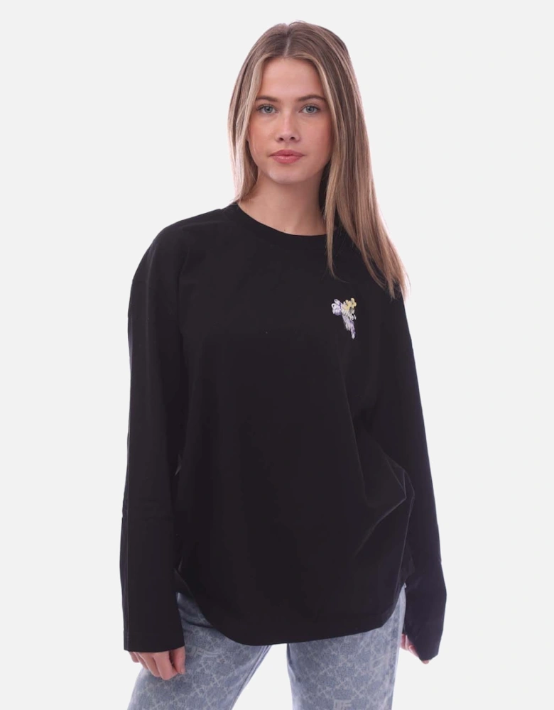 Flower Arrow Long Sleeve Over T-Shirt