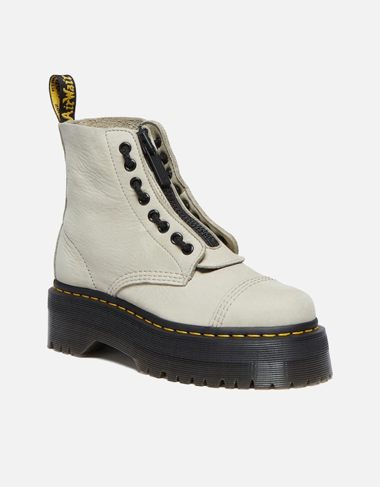 Dr. Martens Women's Sinclair Leather Zip Front Boots