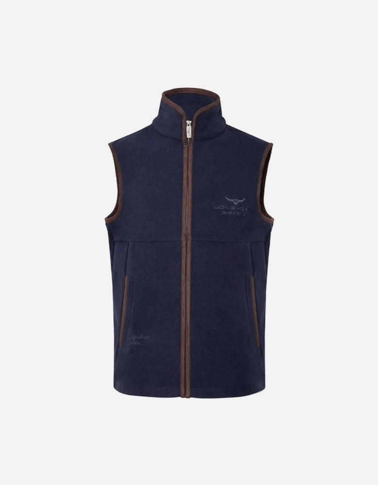 Longhorn Gilet Oxford Navy