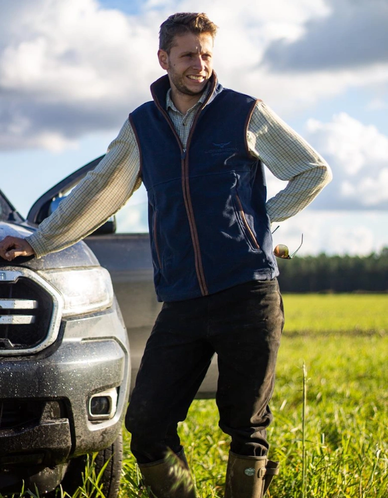 Longhorn Gilet Oxford Navy