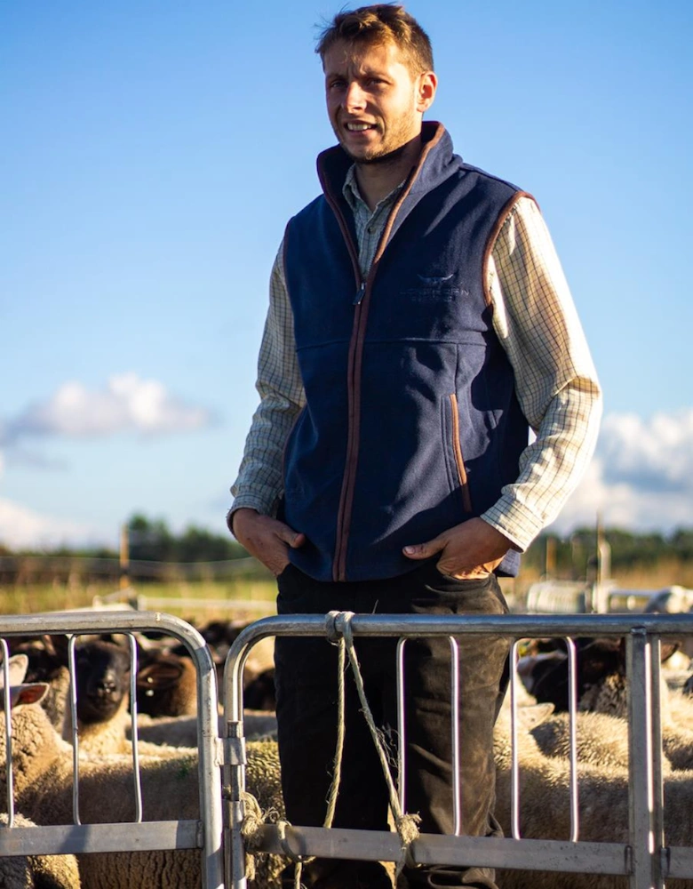 Longhorn Gilet Oxford Navy