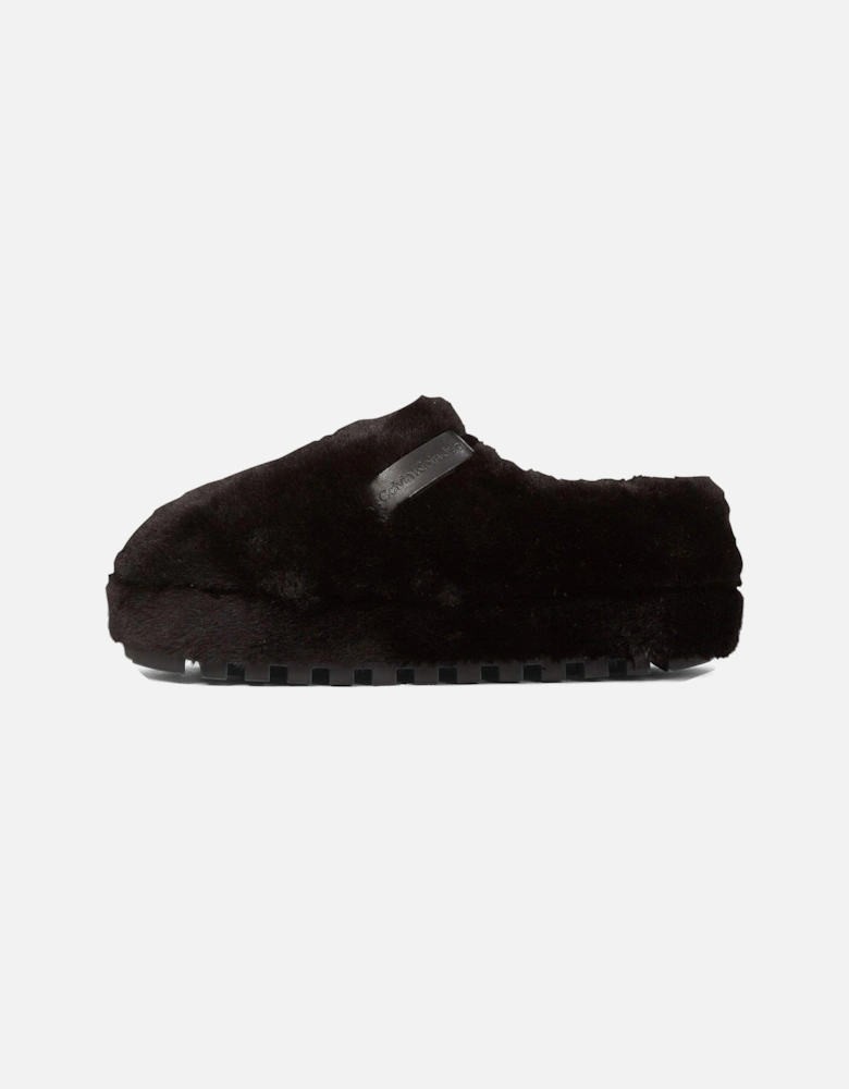 Mule Slippers - Black