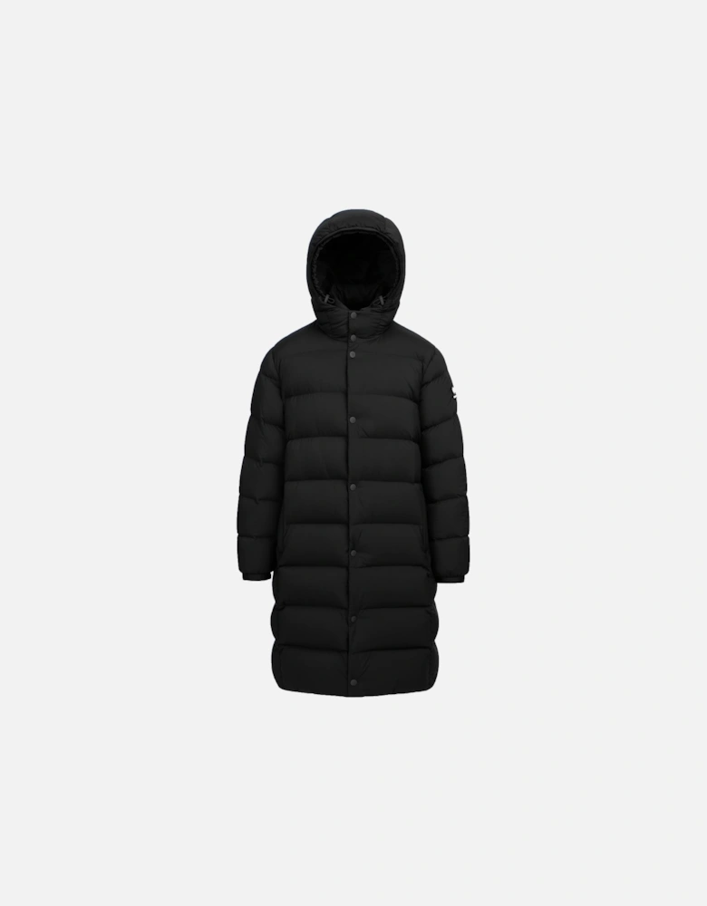 Panorama Long Puffer Jacket Black