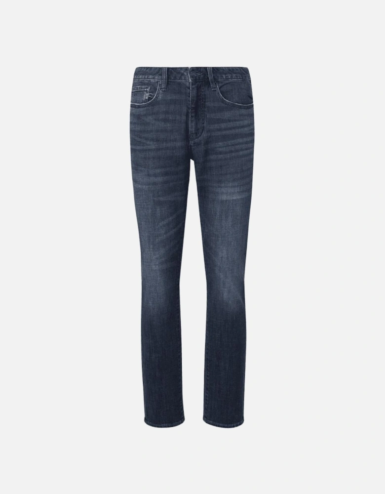 J14 Skinny Fit Dark Wash Blue Jeans