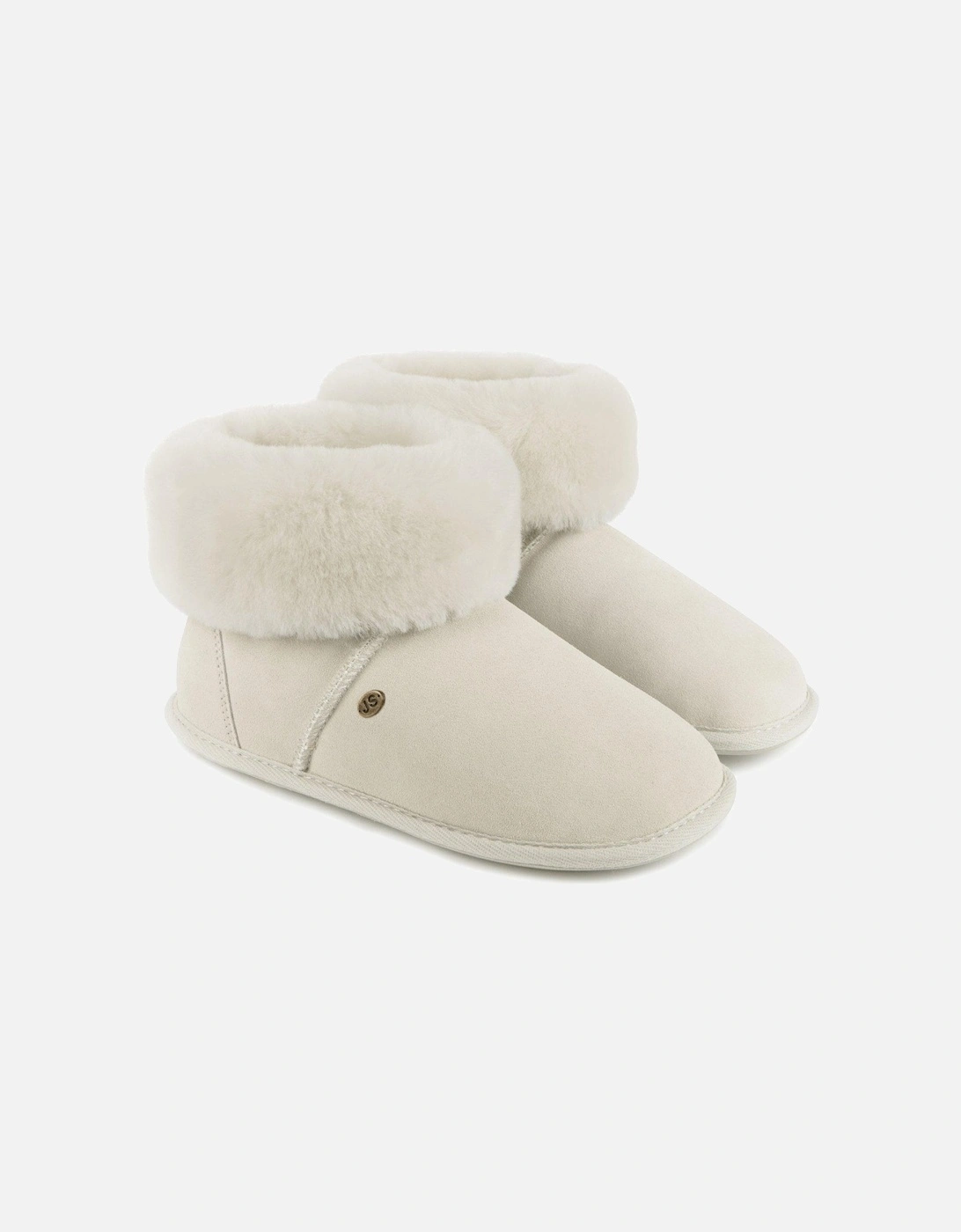 Albery Slipper Bootie Slipper - Cream, 2 of 1