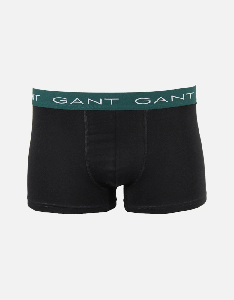3-Pack Boxer Trunks, Black