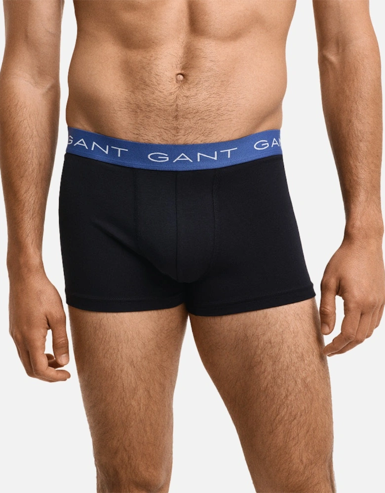 3-Pack Boxer Trunks, Black