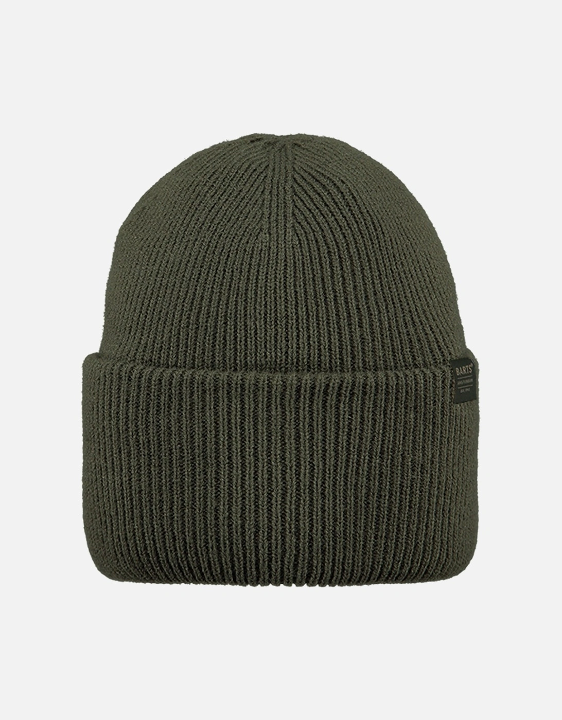 Haveno High Cuffed Ribbed Knit Stretchy Beanie Hat, 2 of 1