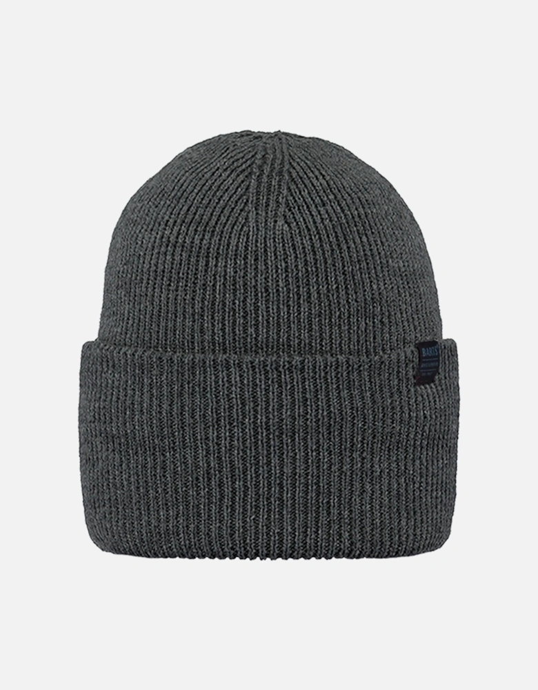 Haveno High Cuffed Ribbed Knit Stretchy Beanie Hat