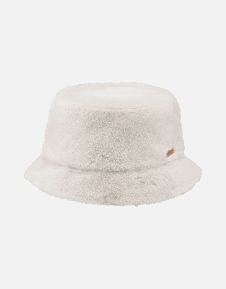 Womens Breatia Faux Fur Adjustable Fully Lined Bucket Hat