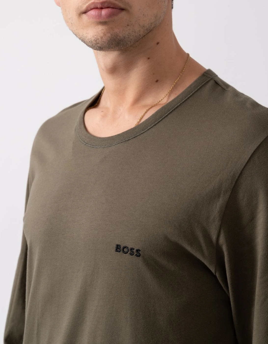 BOSS Orange RN Classic 3-Pack Mens Long Sleeve T-Shirts