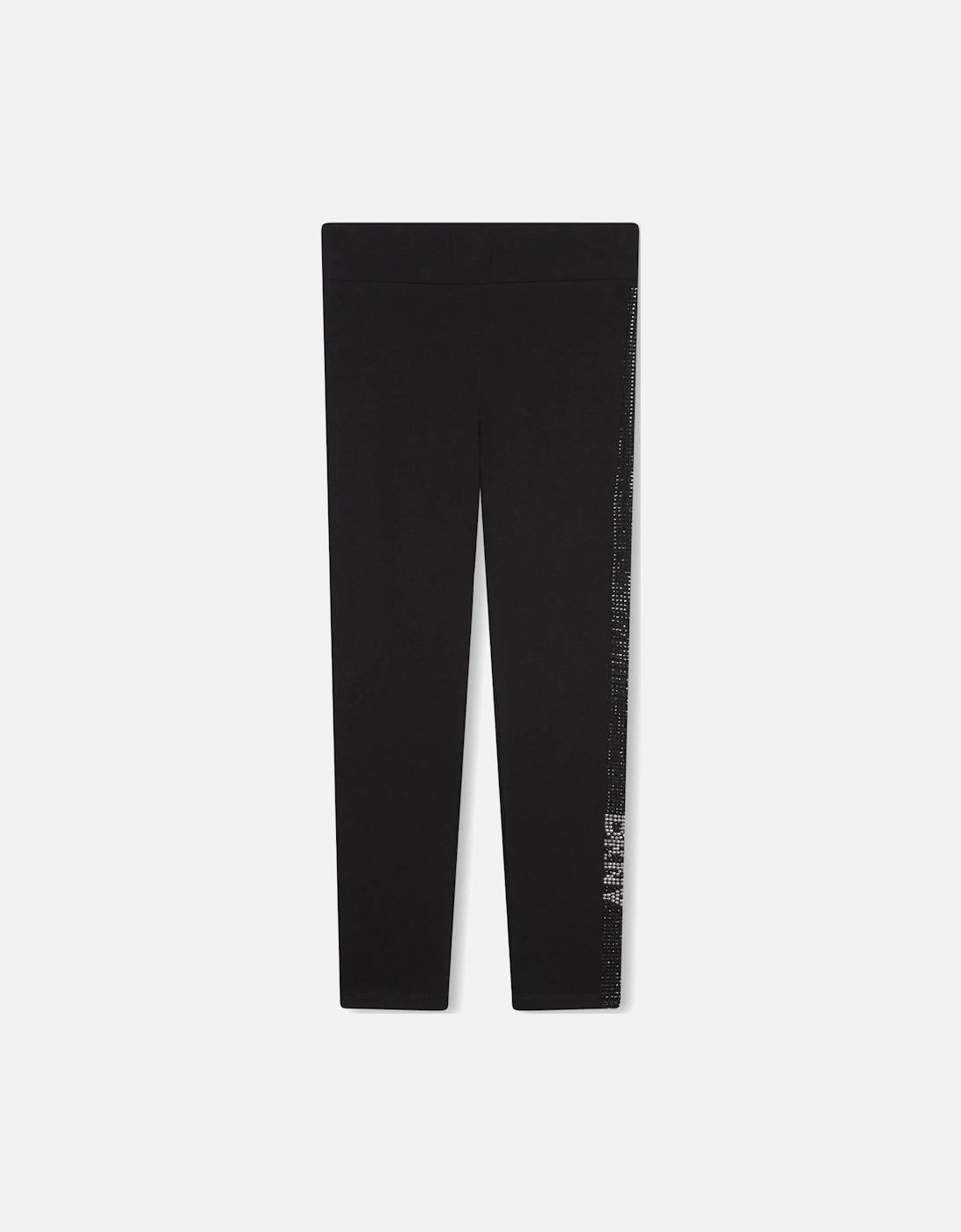 Black Logo Studded Leggings, 4 of 3