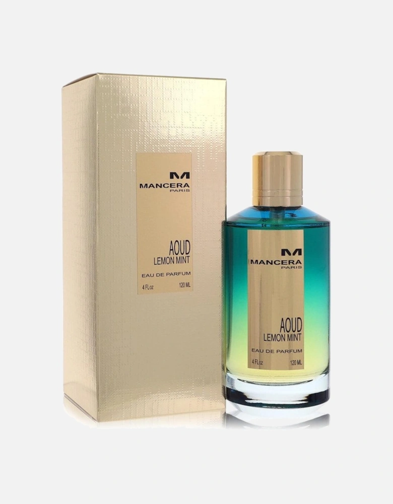 Aoud Lemon Mint by Eau De Parfum Spray (Unisex) 4 oz for Women