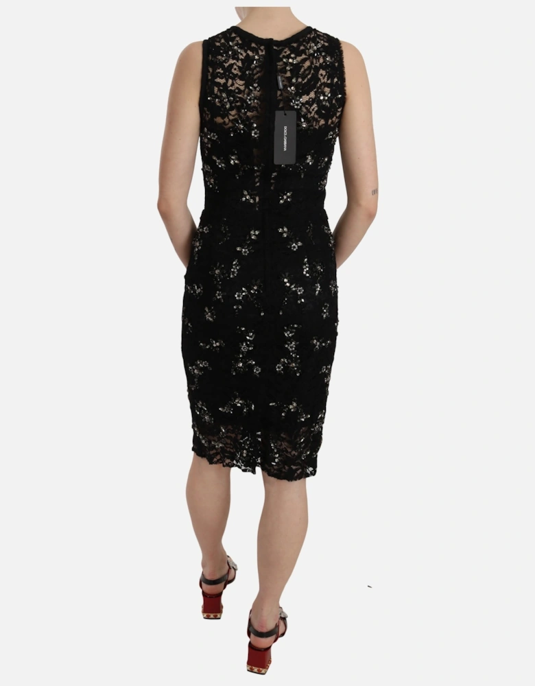 Lace Dress Embellished Cocktail Dress Women - Black Dresses