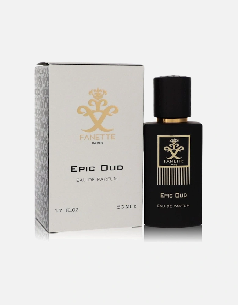 Epic Oud by Eau De Parfum Spray (Unisex) 1.7 oz for Men - Woody