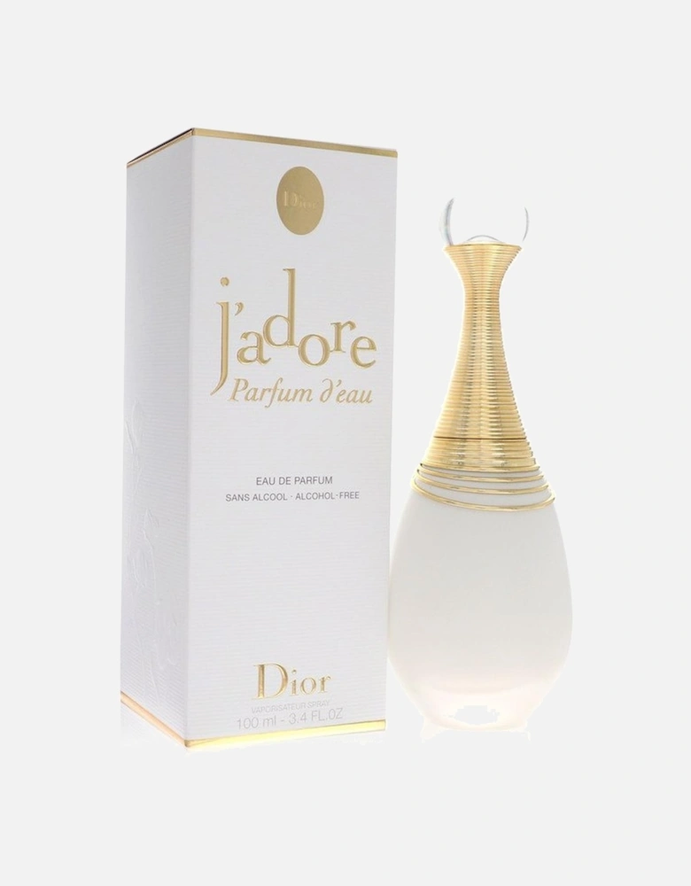 Jadore Parfum D'eau by Eau De Parfum Spray 3.4 oz for Women - Fresh