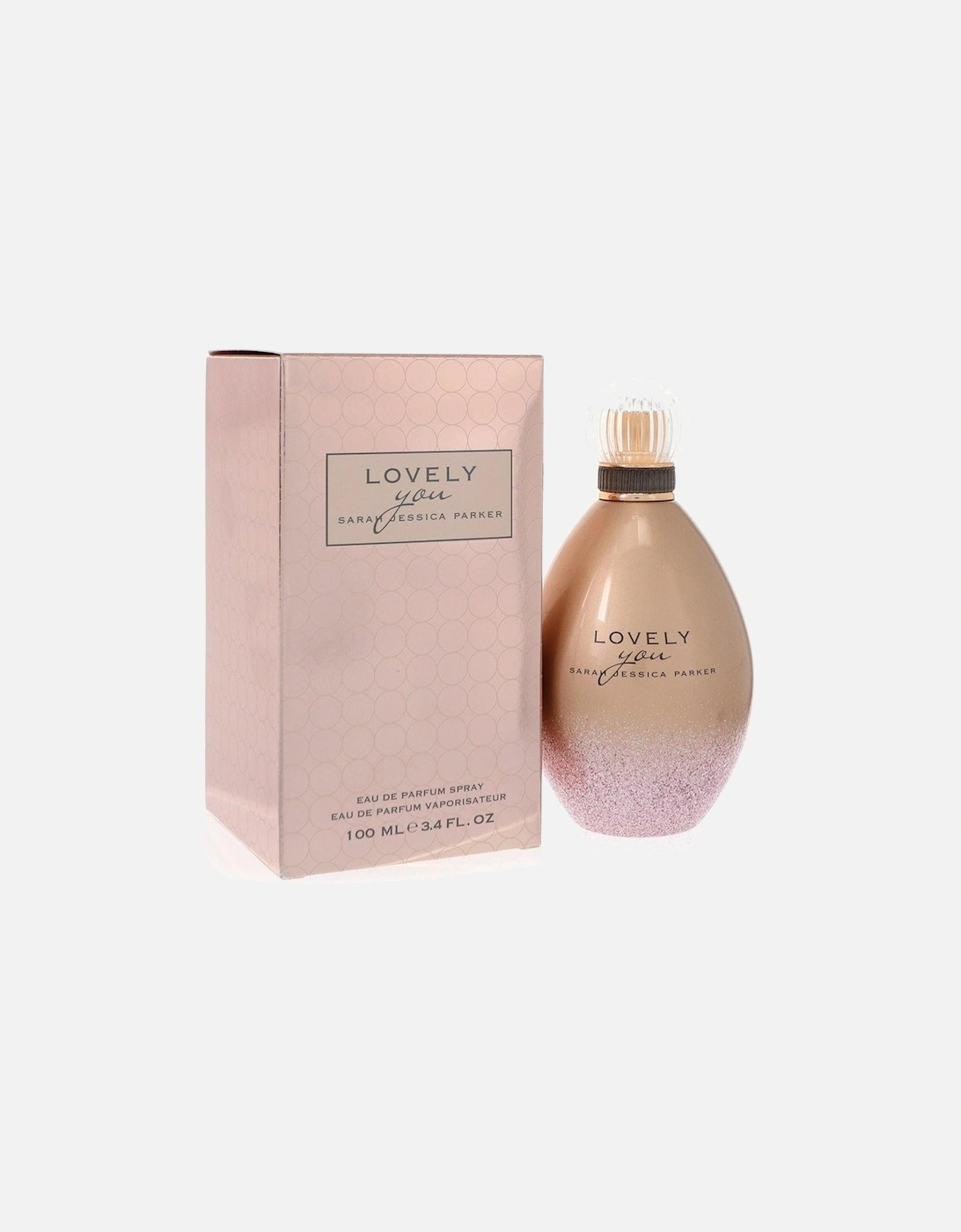 Lovely You by Eau De Parfum Spray 3.4 oz for Women - Gold And Pink, 2 of 1
