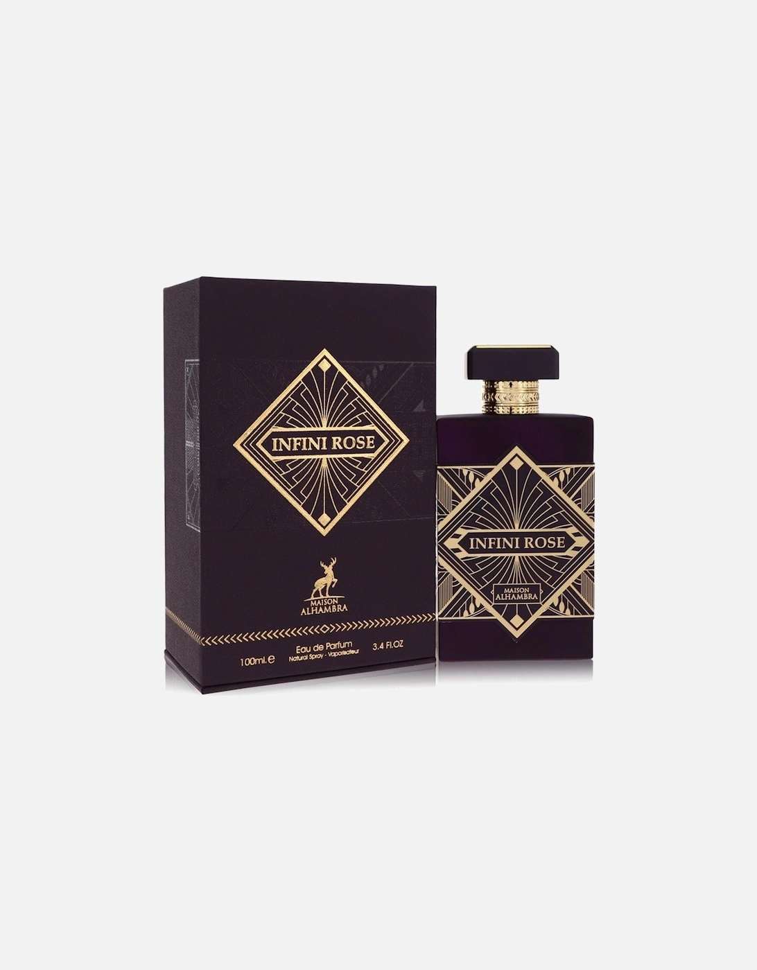 Infini Rose by Eau De Parfum Spray (Unisex) 3.4 oz for Women - Purple, 2 of 1