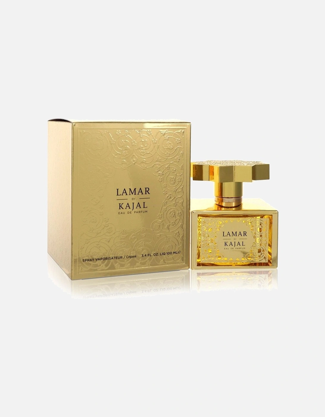 Lamar by Eau De Parfum Spray (Unisex) 3.4 oz for Men - Gold, 2 of 1