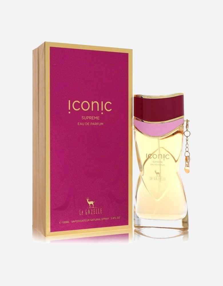Iconic Supreme by Eau De Parfum Spray 3.4 oz for Women - Gold Pink