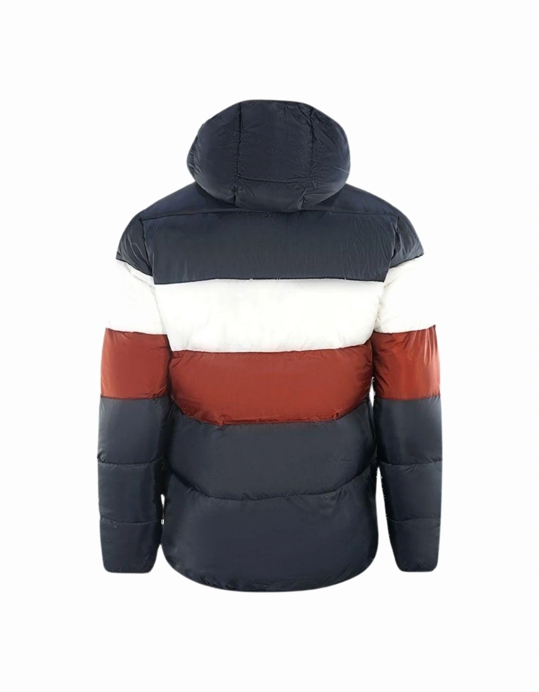 Lyle & Scott Colour Block Navy Blue Puffer Jacket