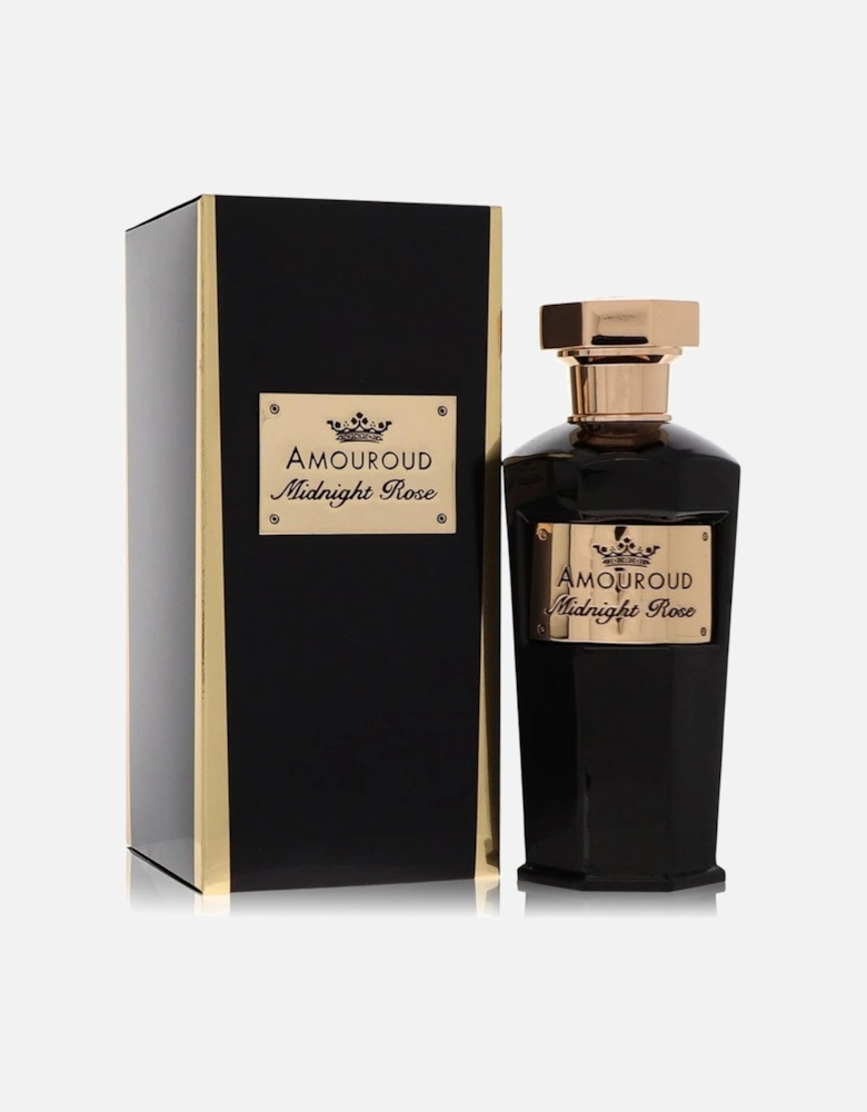 Midnight Rose by Eau De Parfum Spray (Unisex) 3.4 oz for Women - Black