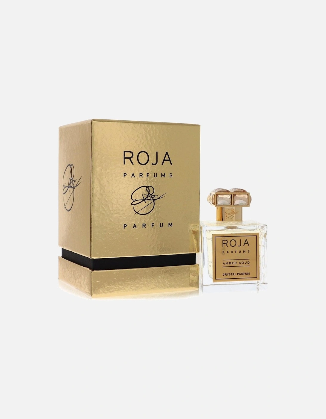 Roja Amber Aoud Crystal by Extrait De Parfum Spray (Unisex) 3.4 oz for, 2 of 1