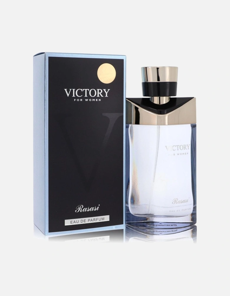 Victory by Eau De Parfum Spray 3.3 oz for Women - Dark Blue