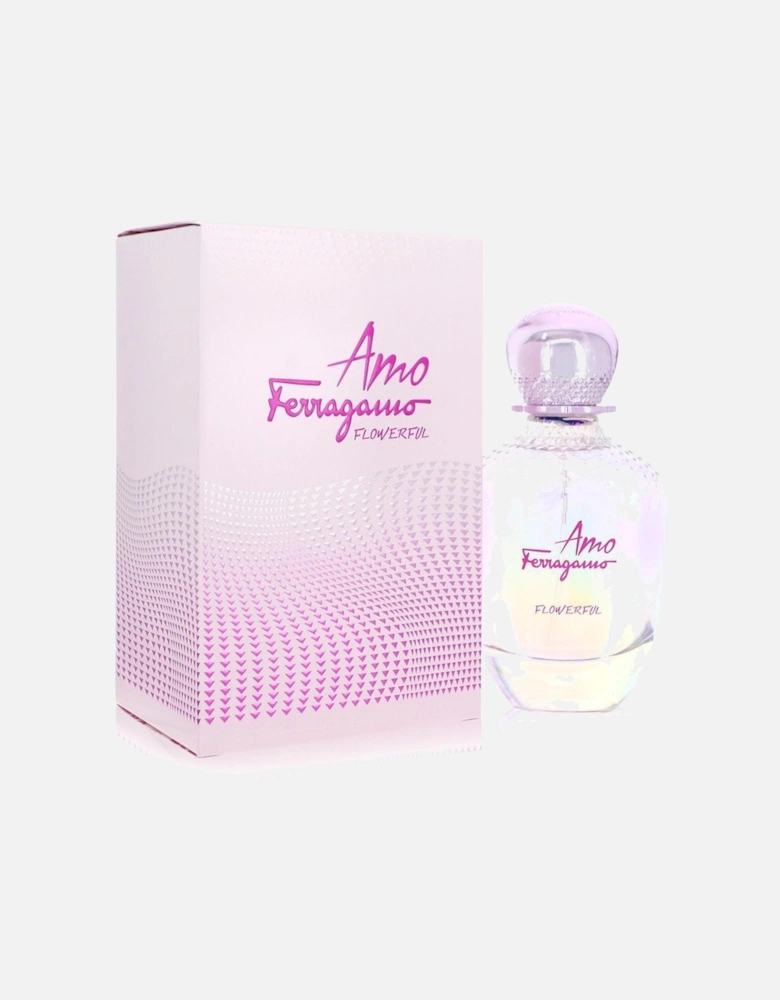 Amo Flowerful by Eau De Toilette Spray 3.4 oz for Women - Pink