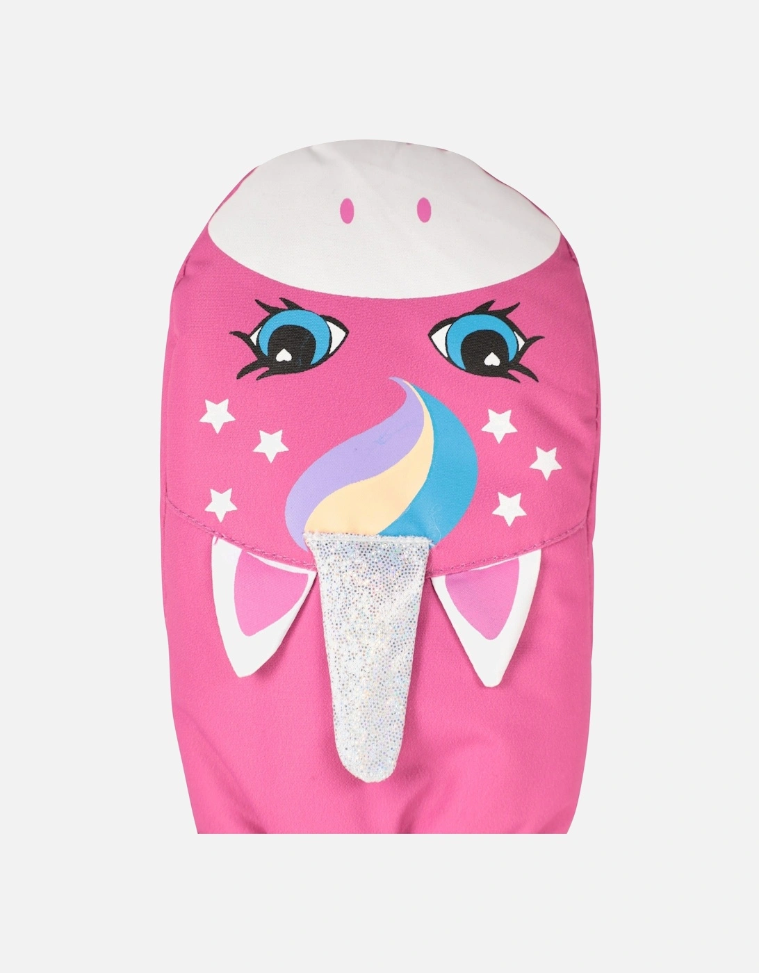 Childrens/Kids Unicorn Ski Mittens