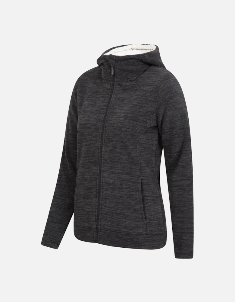 Womens/Ladies Snowdonia Fleece Full Zip Hoodie